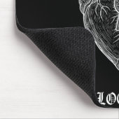 Lyriclyfe-long Sleeve Shirt-achy Breaky Heart-lock マウスパッド (コーナー)