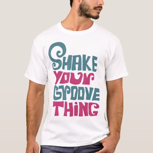 LyricLyfe - SHAKE YOUR GROOVE THING Tシャツ (正面)
