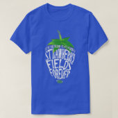 Lyrics by Lennon and McCartney Strawberry Fields Tシャツ (デザイン正面)