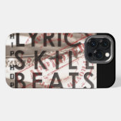 LYRICS SKILL BEATS iPhoneケース (裏面横)