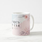 Lyrics To Live By 4 コーヒーマグカップ (正面右)