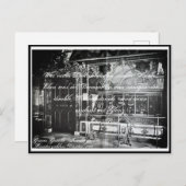 Lyrik Gedicht Juwelenzimmer Dresden Grünes Gewölbe ポストカード (正面/裏面)
