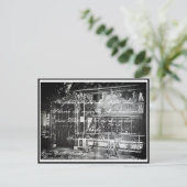 Lyrik Gedicht Juwelenzimmer Dresden Grünes Gewölbe ポストカード (スタンド正面)