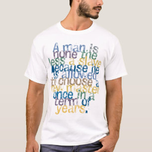 Lysander Spoonerの引用文のTシャツ Tシャツ
