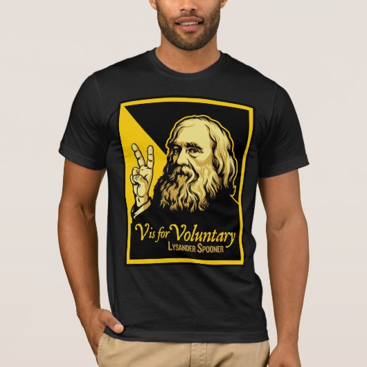 Lysander SpoonerのTシャツ Tシャツ (正面)