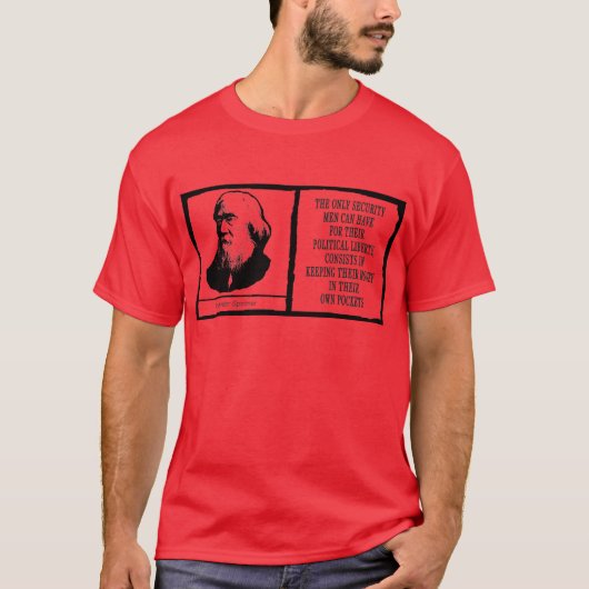 Lysander Spooner Tシャツ (正面)