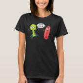 Lyse To Meet You  Bacteriophage 9 Tシャツ (正面)