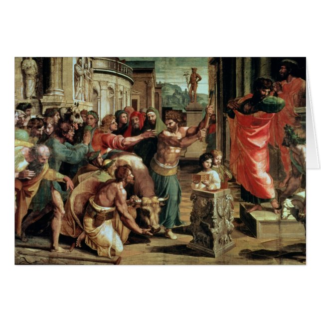 Lystra (Sistine Cの犠牲のための漫画 (正面横)