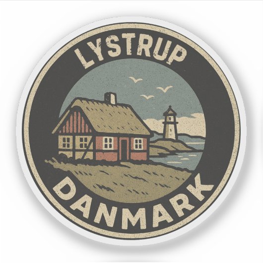 Lystrup, Denmark デンマーク シール (正面)
