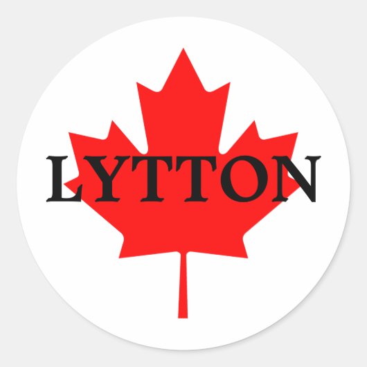 LYTTON ラウンドシール (正面)
