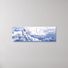 L'z-"ありがとう" Premium Wrap Canvas 36"x12", 1.5" キャンバスプリント