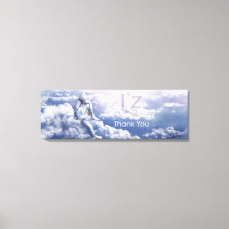 L'z-"ありがとう" Premium Wrap Canvas 36"x12", 1.5" キャンバスプリント