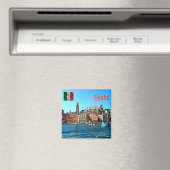 LZO003 GAETA中世，ラツィオ，イタリア，冷蔵庫 マグネット (インサイチュ (食洗機))