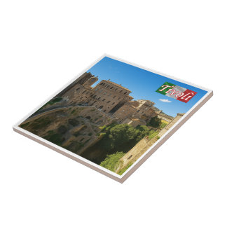 LZO009 TIVOLI，旧市街，ラツィオ，イタリア， タイル