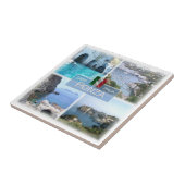 LZO044 PONZA, Lazio，イタリア， タイル (側面)