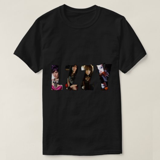 LZZY HALEボーカリスト伝説的ロック必須T-Shir Tシャツ (デザイン正面)
