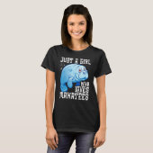 Mおもしろいが大好きな女の子だけマナティ・シャツ Tシャツ (正面フル)