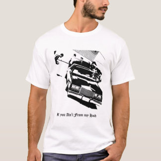 mから…なければ、Lowrider_Cadillac_Eldorado Tシャツ