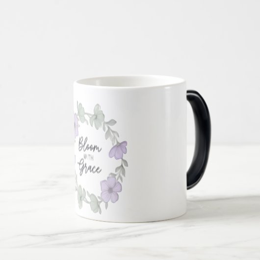 mとグレース・ミニマリストフローラ・マグ モーフィングマグカップ (正面右)