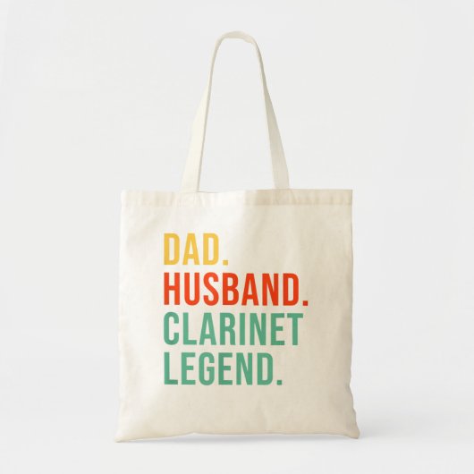Mのおもしろい沈黙クラリネティストを破壊する トートバッグ (正面)