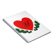 Mのハート ノートブック (右側)