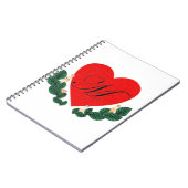 Mのハート ノートブック (左側)