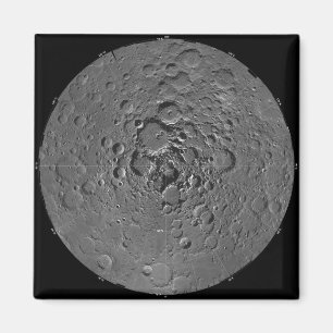 mの北の極圏の月のモザイク マグネット