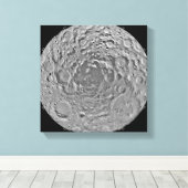 mの南極地域の月のモザイク キャンバスプリント (インサイチュ (ウッドフロア))