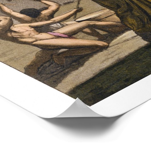 mの食の間のペルー人の恐怖 ポスター (角)