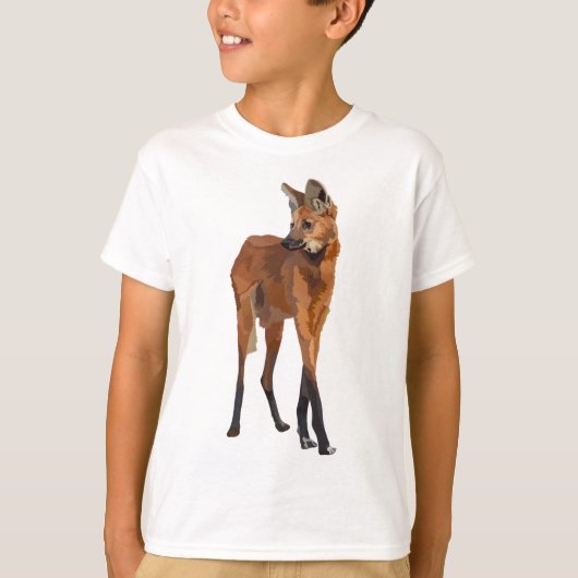 Mはオオカミのマネだ Tシャツ (正面)