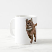 Mはマウンテンライオン コーヒーマグカップ (正面左)
