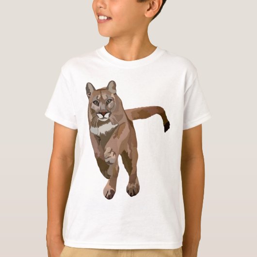 Mはマウンテンライオン Tシャツ (正面)