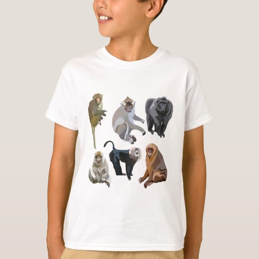 Mはマカクだ Tシャツ (正面)
