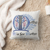Mはマザーピロー クッション (ブランケット)