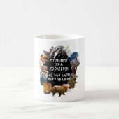 Mはミイラ・ズーキーパーのためだ コーヒーマグカップ (中央)