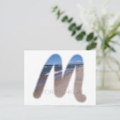 Mはミシガンの頭文字 ポストカード (スタンド正面)