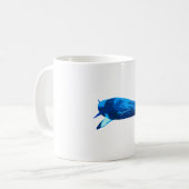 Mはミンククジラだ コーヒーマグカップ (正面左)