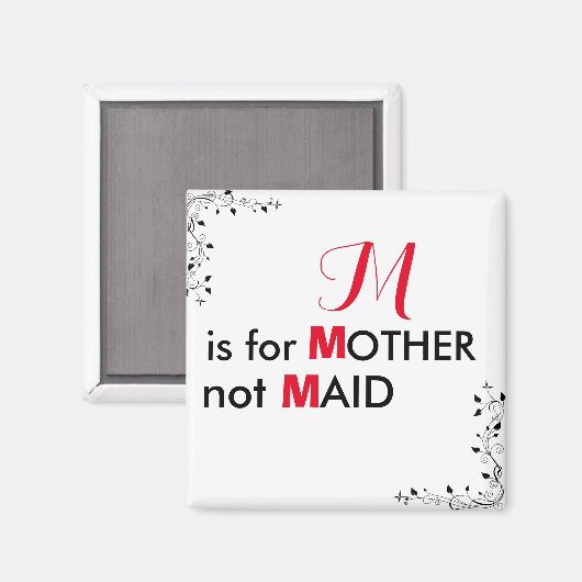 Mはメイドではなくマザーマグネット用 |カスタマイズ マグネット (正面/裏面)