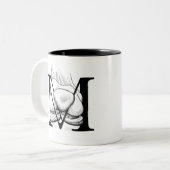 Mはメニスカス(マグカップ)用 ツートーンマグカップ (正面左)