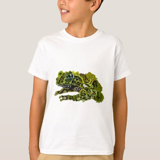 Mはモッシー・フロッグだ Tシャツ (正面)