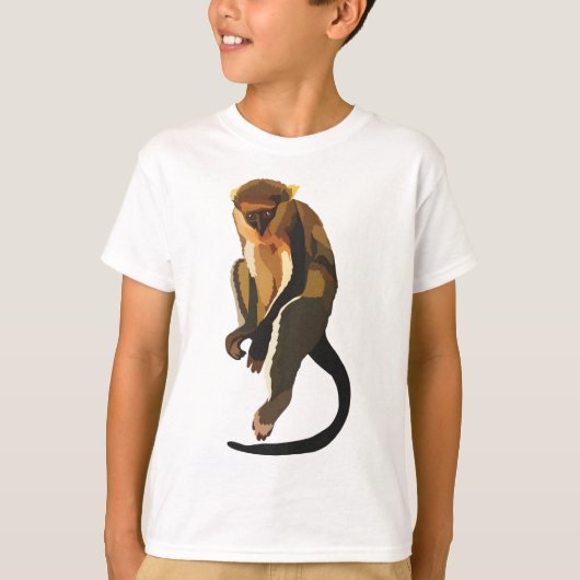 Mはモナモンキーだ Tシャツ (正面)