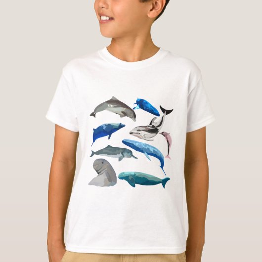 Mは海洋哺乳動物用 Tシャツ (正面)