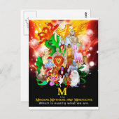Mは神話のポストカード ポストカード (正面/裏面)