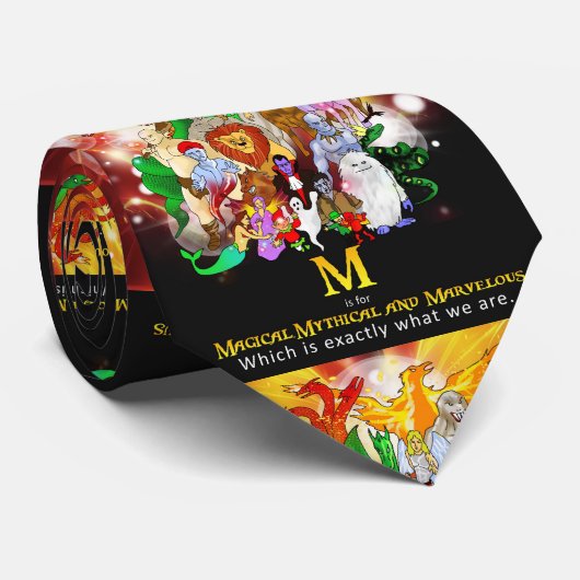 Mは神話的なネクタイだ ネクタイ (ロール)