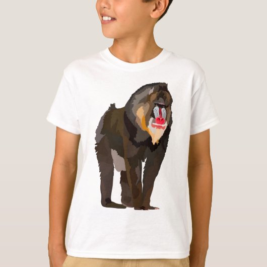 MはMandrill用 Tシャツ (正面)