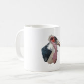 MはMarabou Storkのためだ コーヒーマグカップ (正面左)