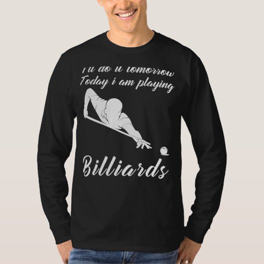 Mをスタイルにラック： Tomorrows Billiards Tee for C Tシャツ (正面)