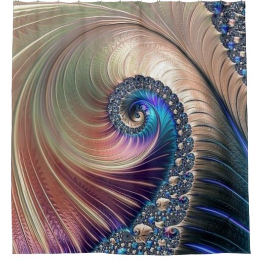 Mアート シャワーカーテン (正面)