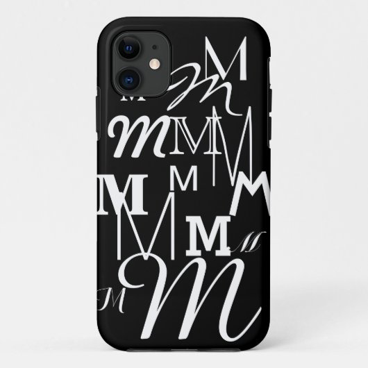 Mイニシャル Case-Mate iPhoneケース (裏面)