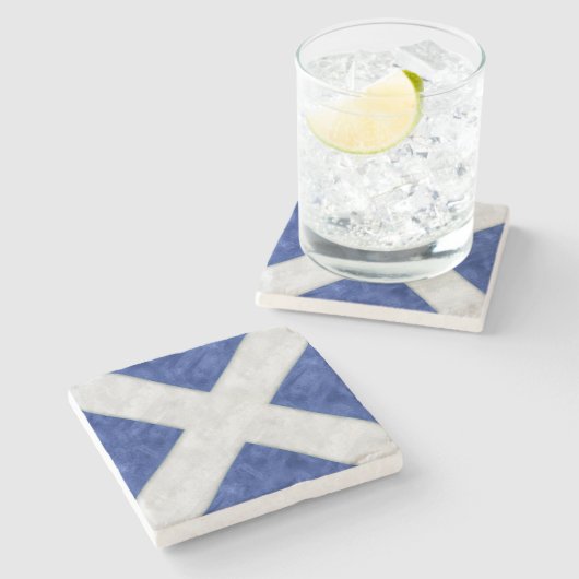 Mマイク水の色の信号航海の海上フラグ ストーンコースター (横)